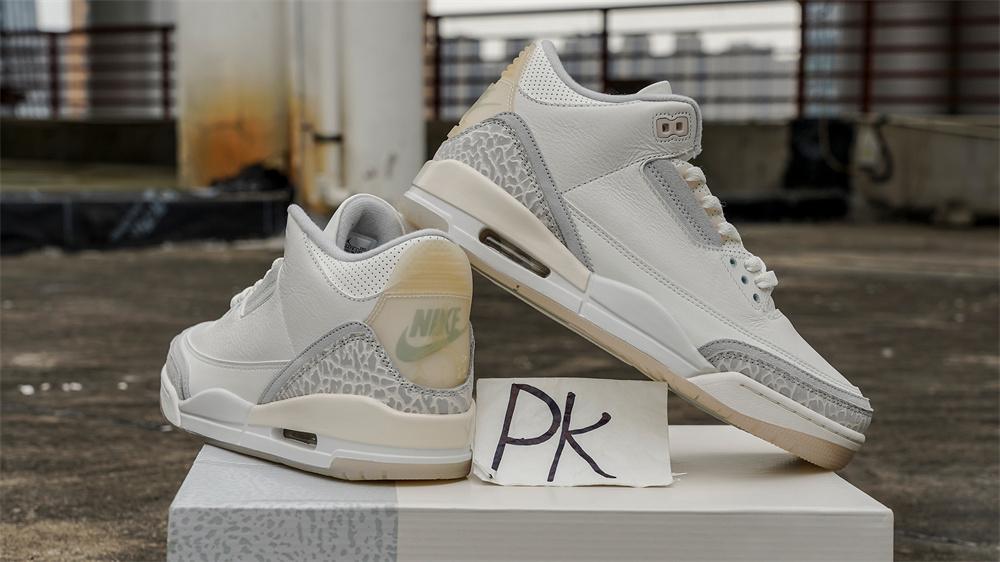 PK GOD Air Jordan 3 Retro SE Craft Ivory RETAIL MATERIALS READY TO SHIP